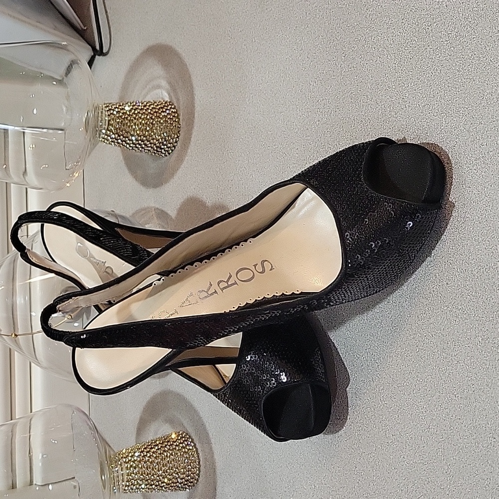 Black heels